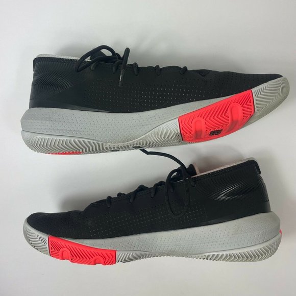 Under Armour UA SC 3ZERO III Steph Curry Men's Size 11.5 Basketball Shoes Black - Picture 3 of 8